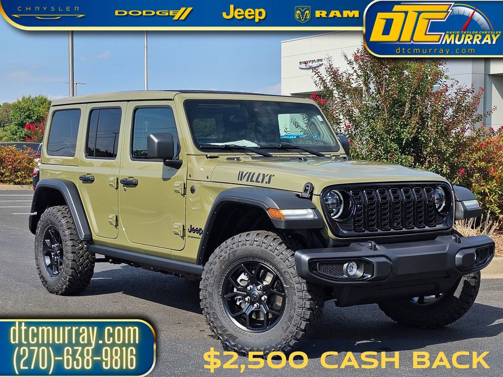 New 2025 Jeep Wrangler Willys