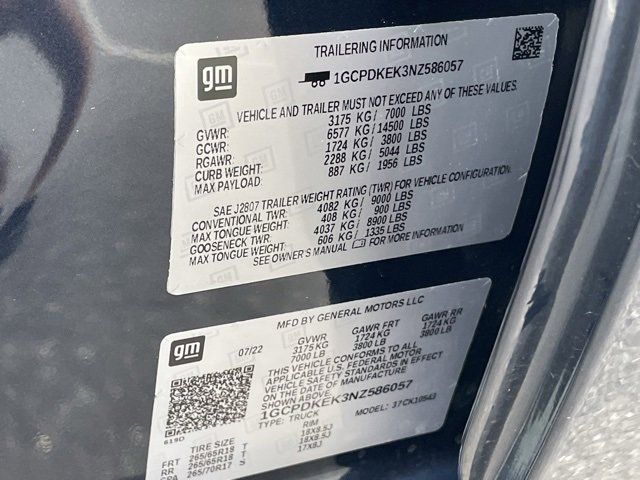 Certified 2022 Chevrolet Silverado 1500 LT image 22