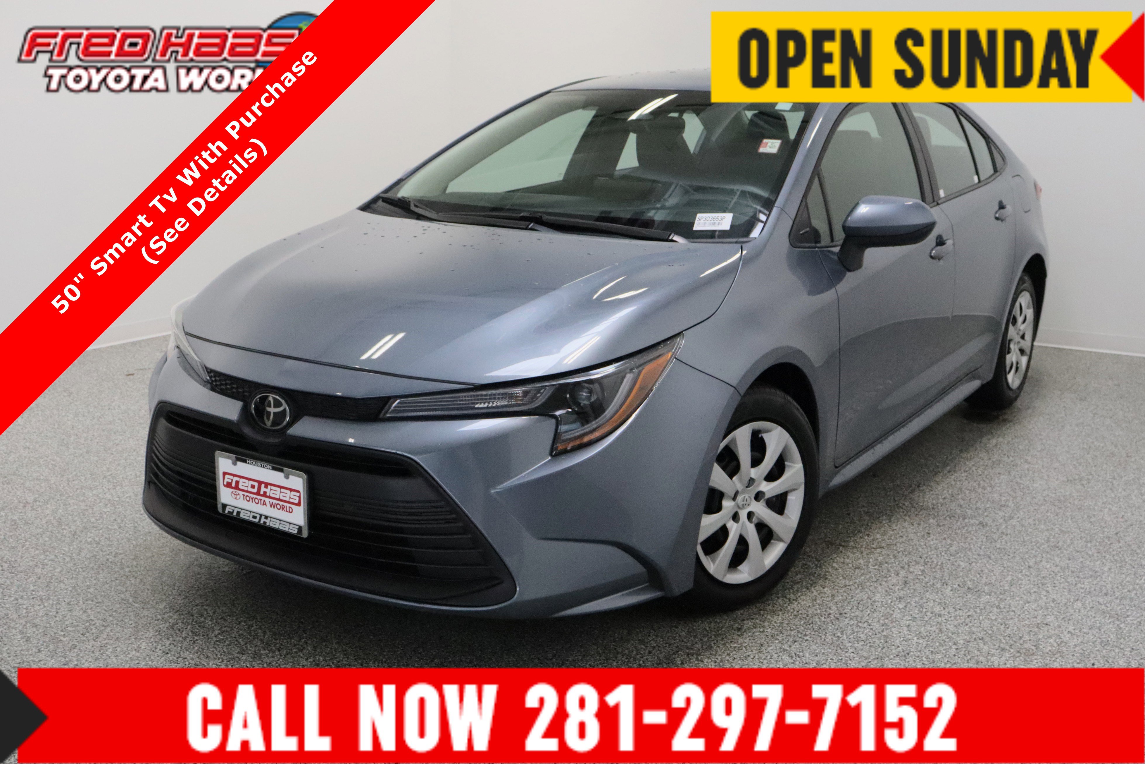 Certified 2025 Toyota Corolla LE FWD image 1