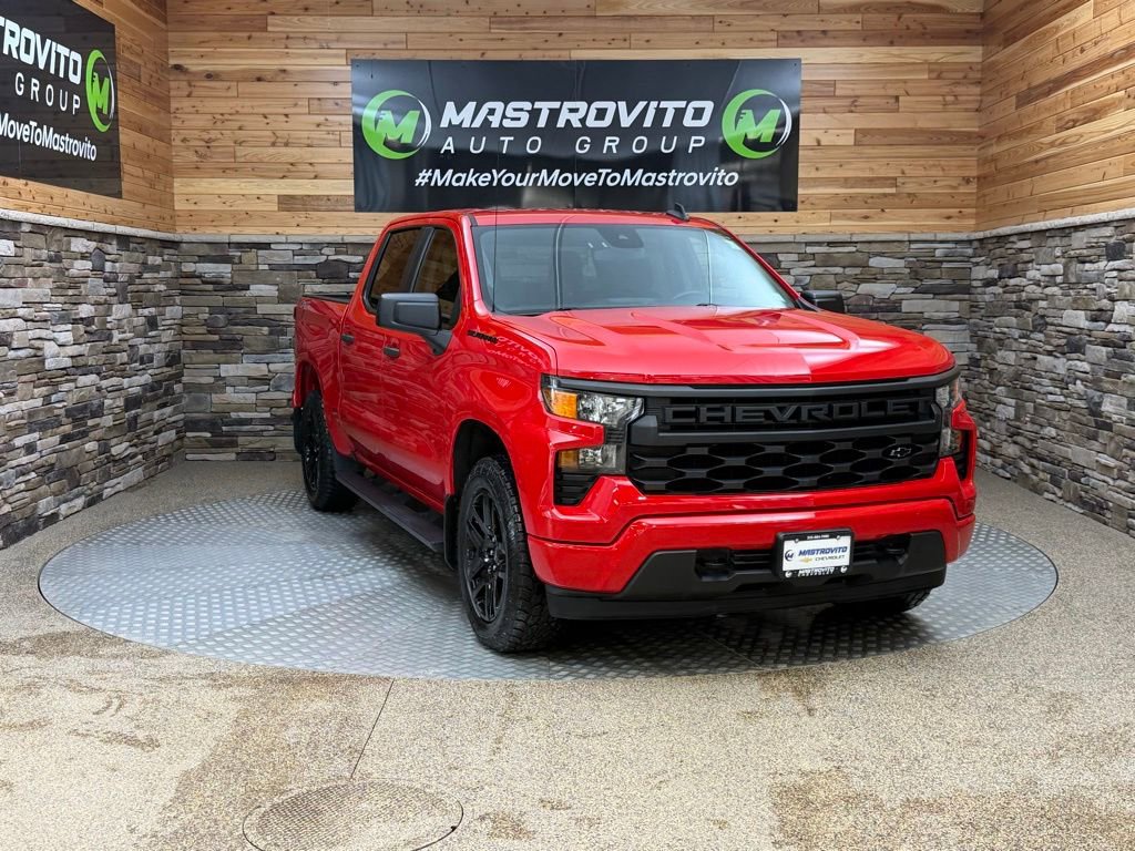 Used 2022 Chevrolet Silverado 1500 Custom w/ LPO, Dark Essentials Package image 2