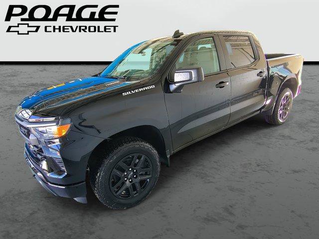 New 2026 Chevrolet Silverado 1500 Custom w/ Turbomax Blackout Package