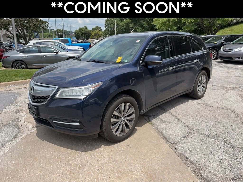 Used 2015 Acura MDX SH-AWD w/ Tech & Entertainment image 1