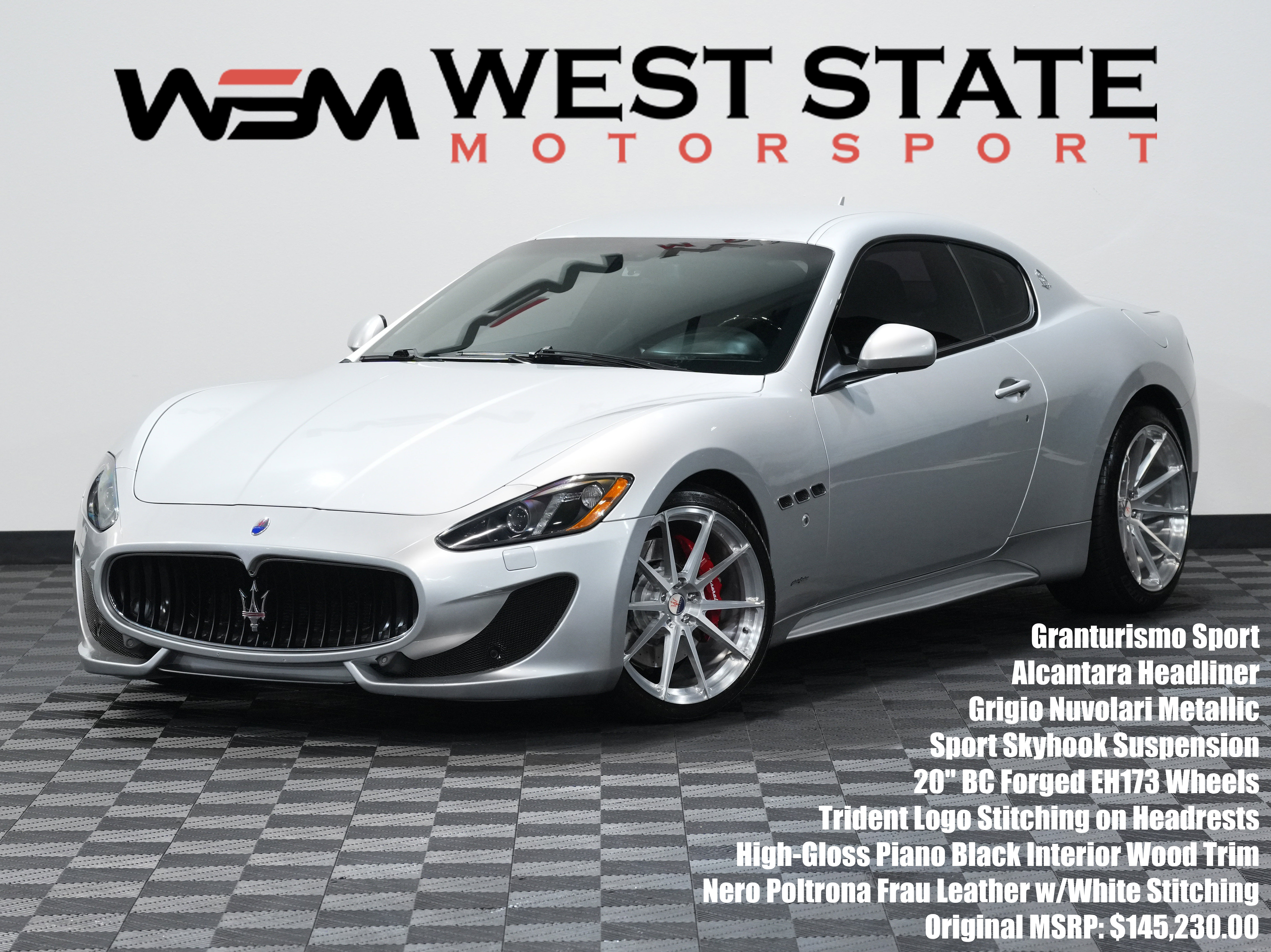 Used 2015 Maserati GranTurismo Sport
