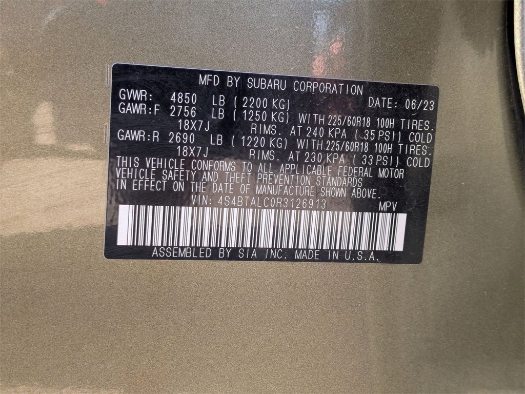 Used 2024 Subaru Outback Onyx Edition image 22