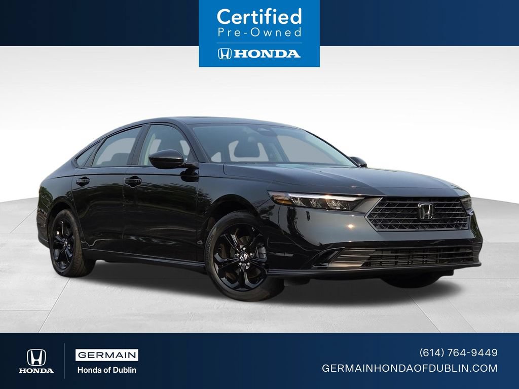 Certified 2025 Honda Accord SE
