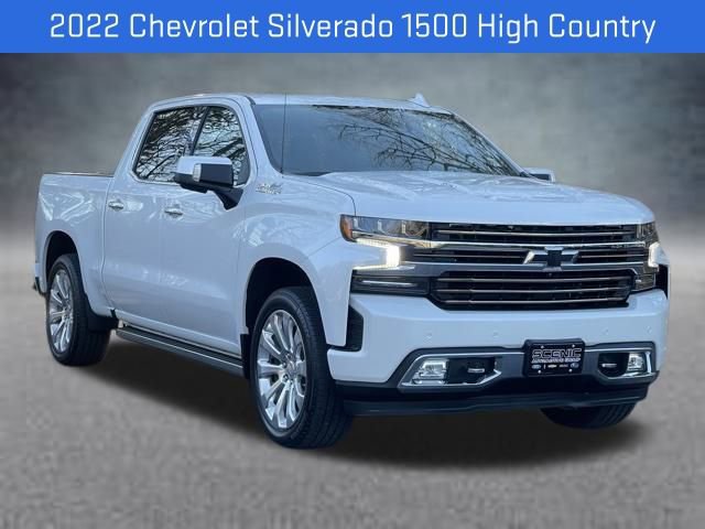 Used 2022 Chevrolet Silverado 1500 High Country w/ Technology Package image 1