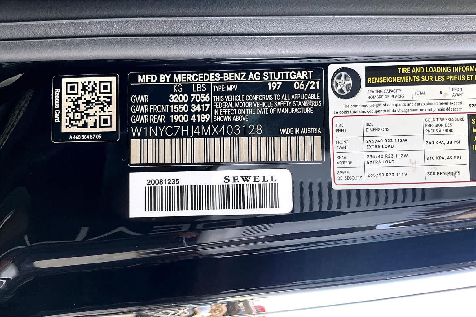 Used 2021 Mercedes-Benz G 63 AMG 4MATIC image 29