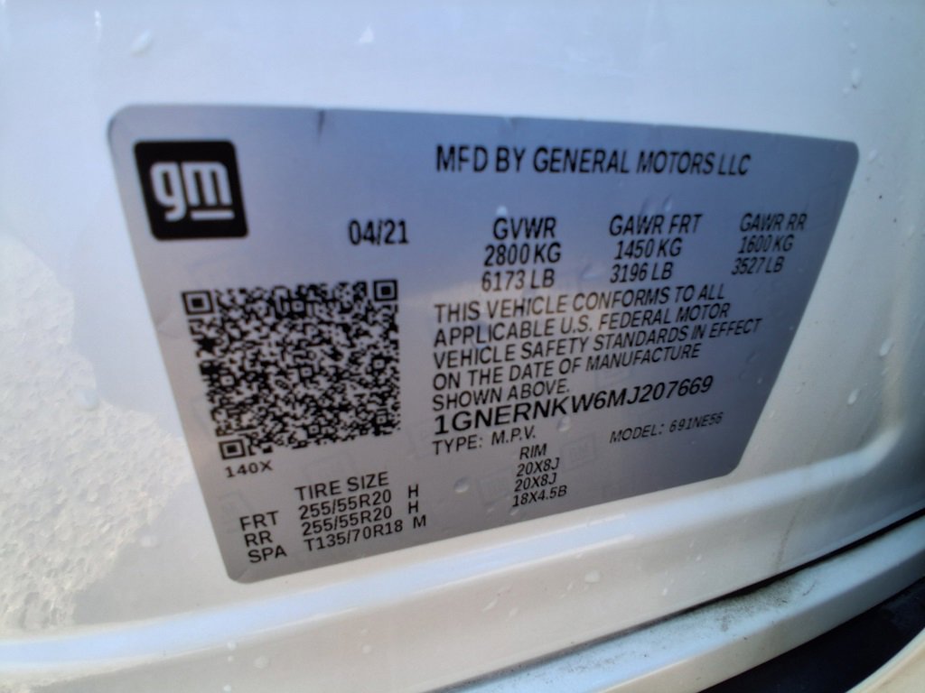 Used 2021 Chevrolet Traverse High Country image 15