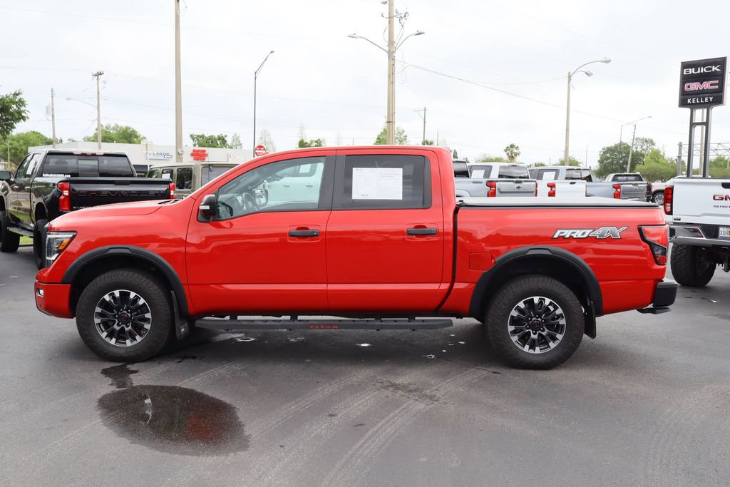 Used 2021 Nissan Titan PRO-4X w/ Pro-4x Convenience Package AWD/4WD image 6