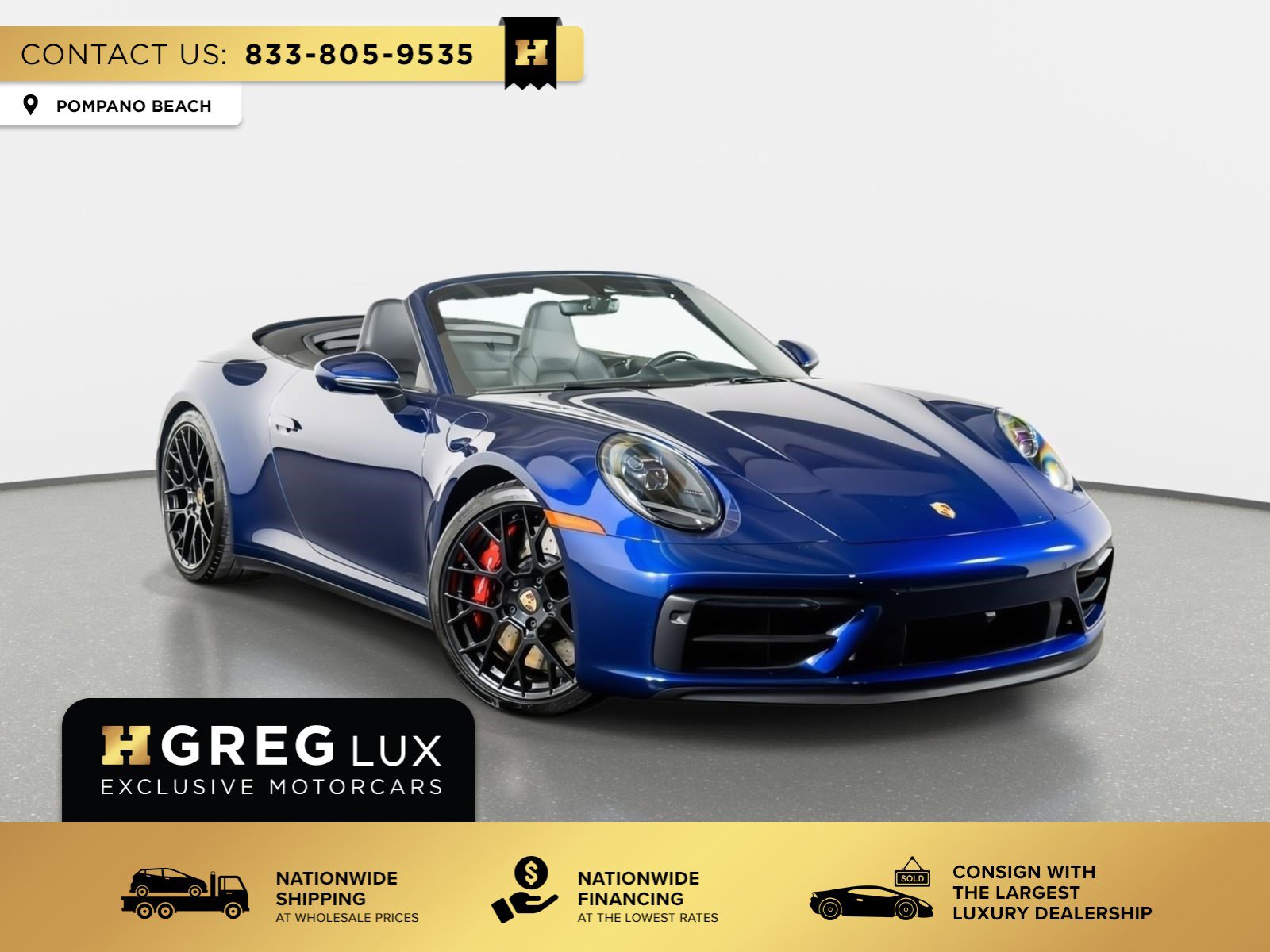 Used 2023 Porsche 911 Carrera 4 GTS image 1