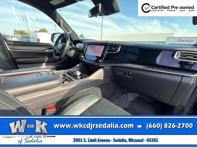 Certified 2024 Jeep Grand Wagoneer L Series II w/ Quick Order Packagew 28T AWD/4WD image 37