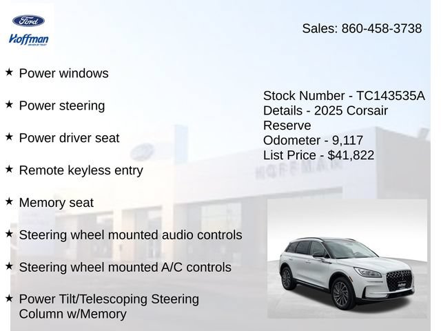 Used 2025 Lincoln Corsair Reserve AWD/4WD image 20