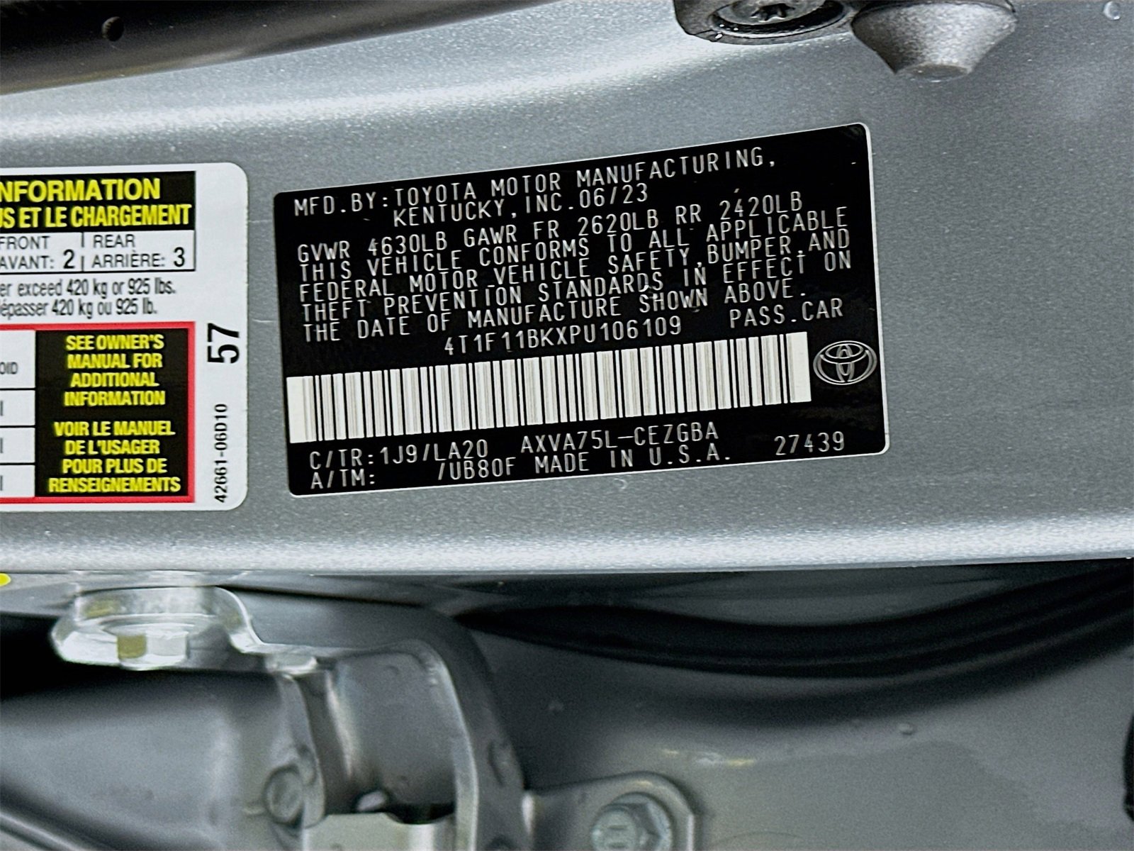 Used 2023 Toyota Camry XLE image 34