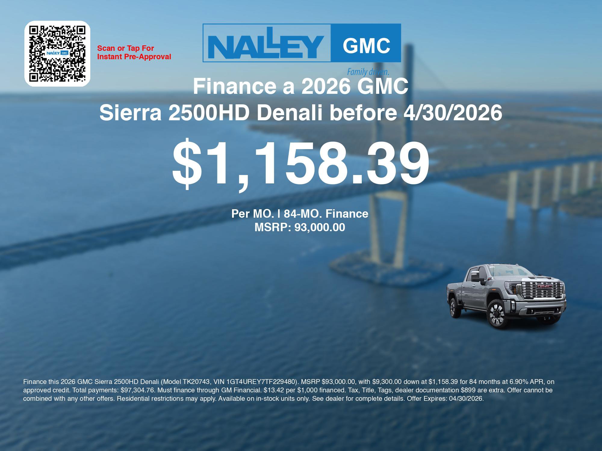 New 2026 GMC Sierra 2500 Denali w/ Denali Reserve Package image 7