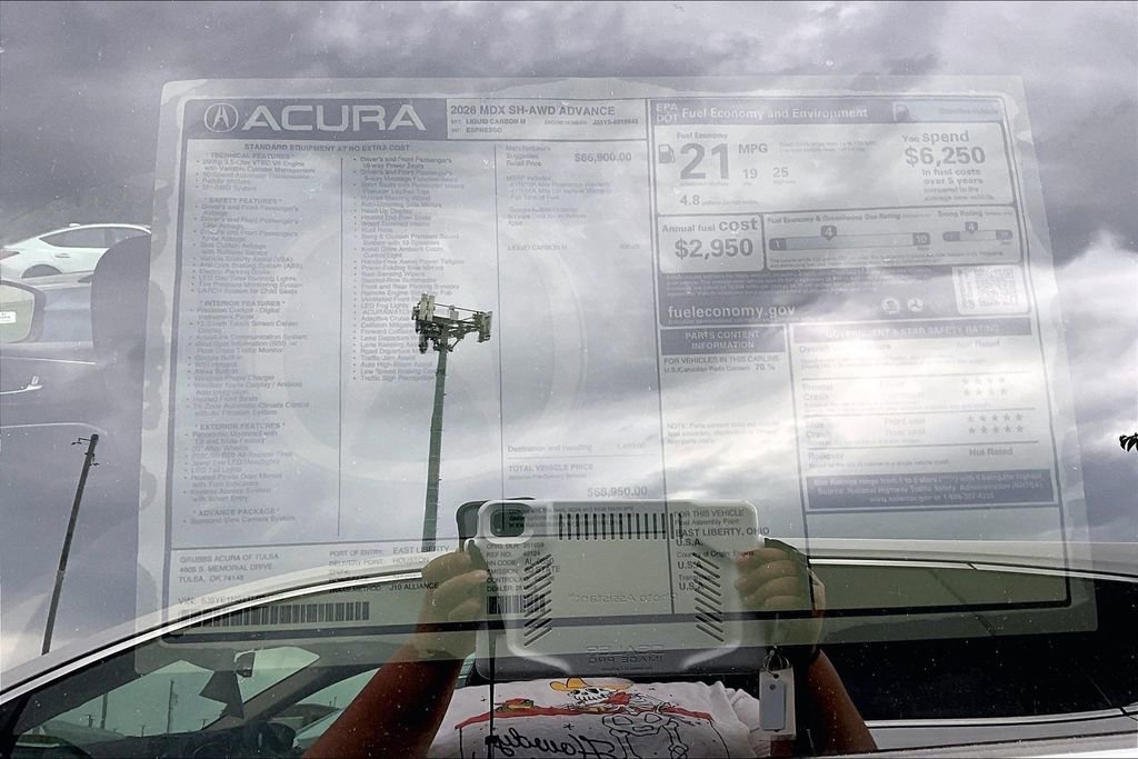 New 2026 Acura MDX SH-AWD w/ Advance Package image 40