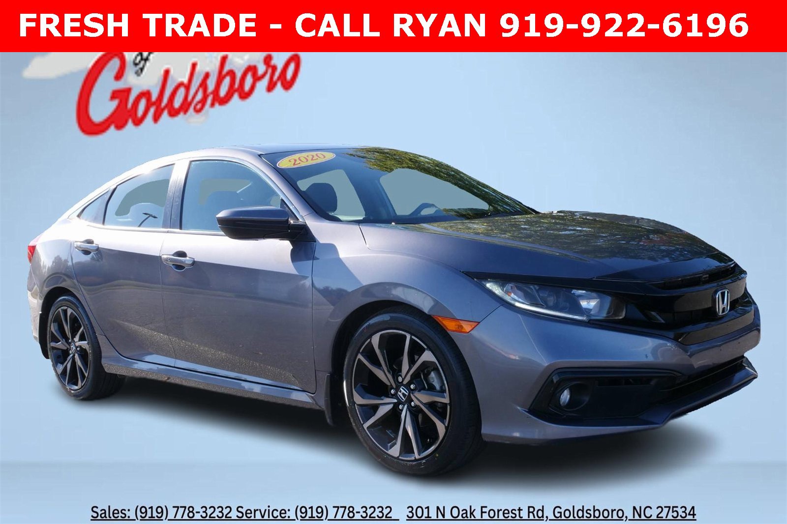 Used 2020 Honda Civic Sport