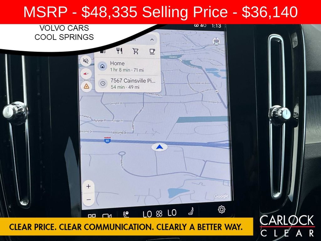 Used 2025 Volvo XC40 B5 Plus w/ Protection Package Premier image 34