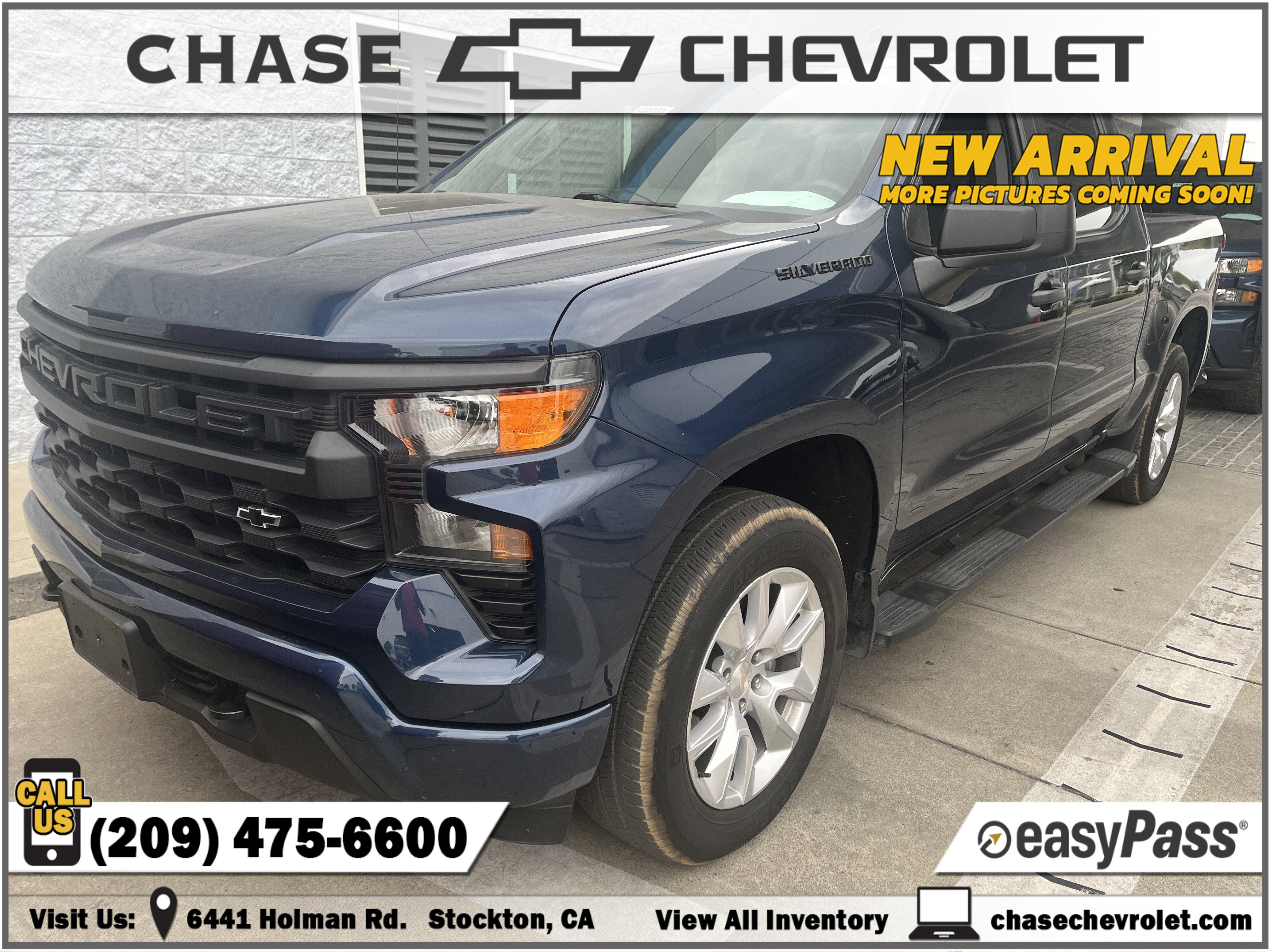 Certified 2022 Chevrolet Silverado 1500 Custom w/ LPO, Dark Essentials Package