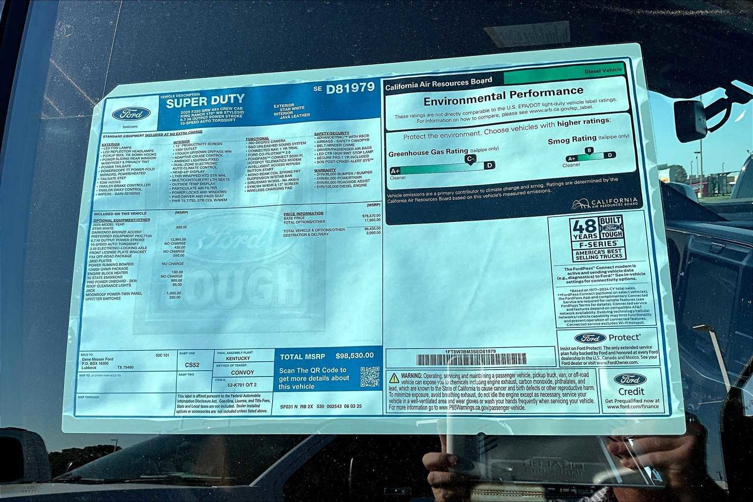 New 2025 Ford F350 King Ranch w/ FX4 Off-Road Package image 22