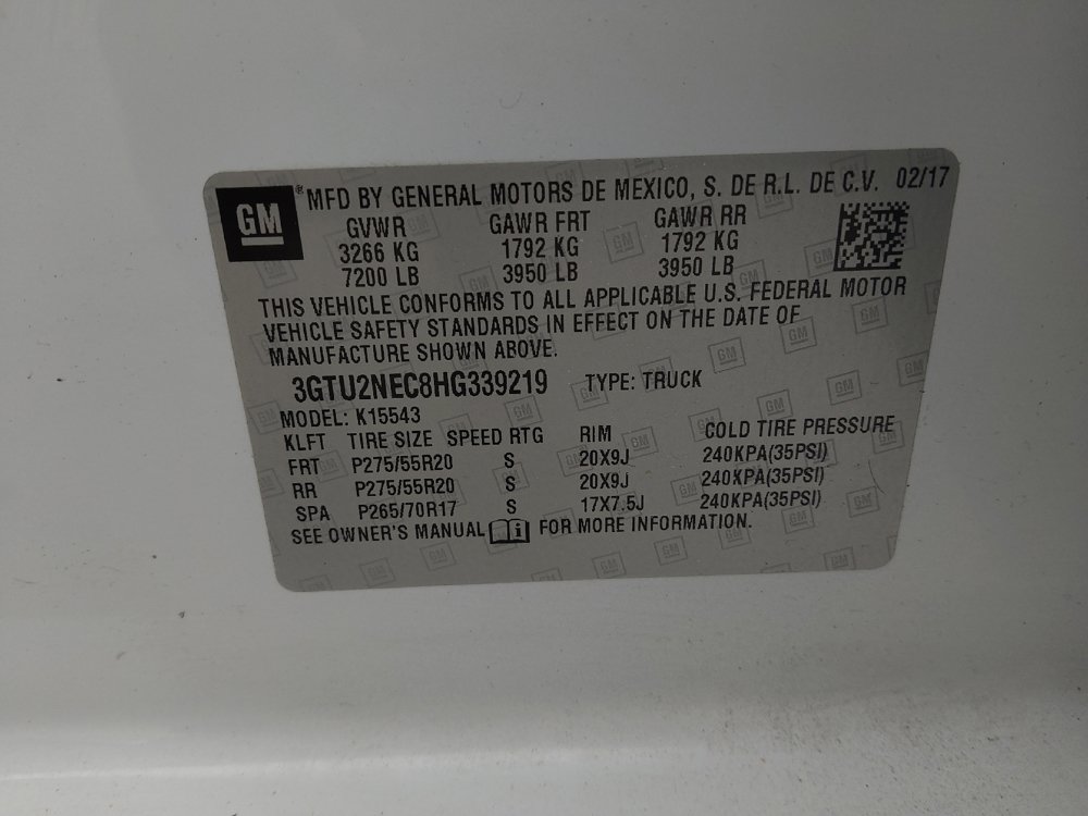 Used 2017 GMC Sierra 1500 SLT w/ SLT Premium Package AWD/4WD image 33