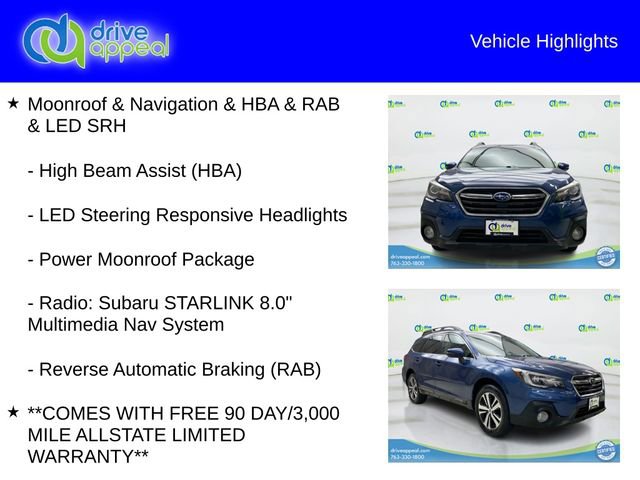 Used 2019 Subaru Outback 3.6R Limited AWD/4WD image 6