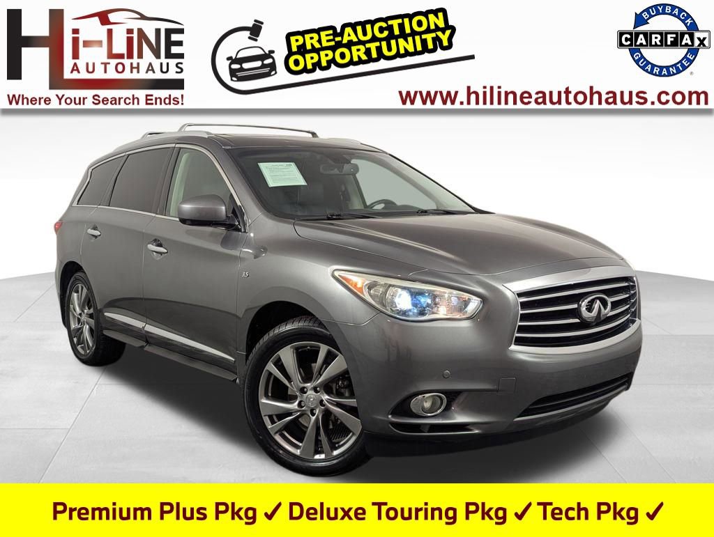 Used 2015 INFINITI QX60 AWD w/ Deluxe Touring Package image 1