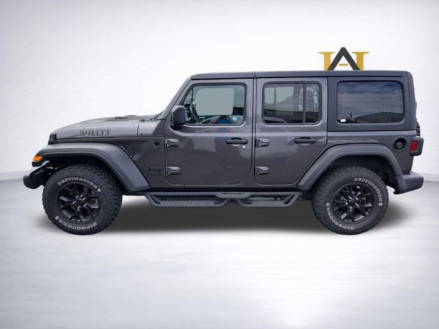 Used 2021 Jeep Wrangler Unlimited Sport AWD/4WD video 4