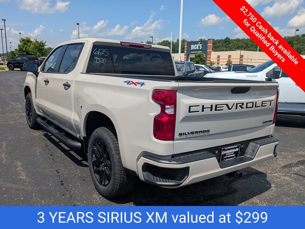 New 2026 Chevrolet Silverado 1500 Custom w/ Turbomax Blackout Package AWD/4WD image 5