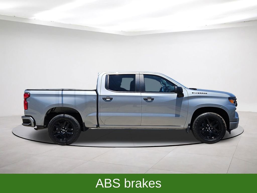 Used 2023 Chevrolet Silverado 1500 Custom w/ LPO, Dark Essentials Package RWD image 8