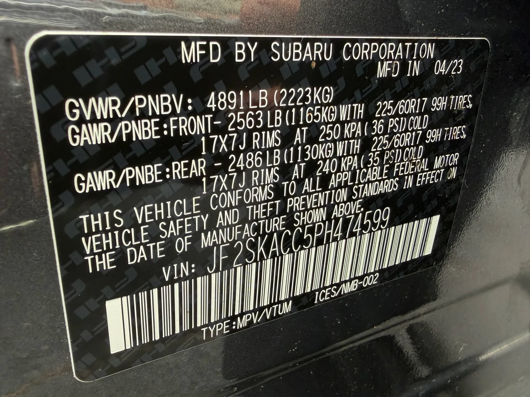 Used 2023 Subaru Forester AWD/4WD image 25