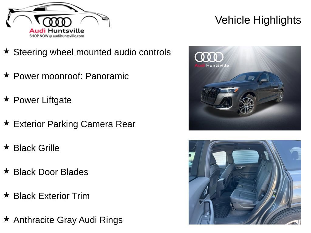 Used 2025 Audi Q7 2.0T Premium w/ Convenience Plus Package image 12