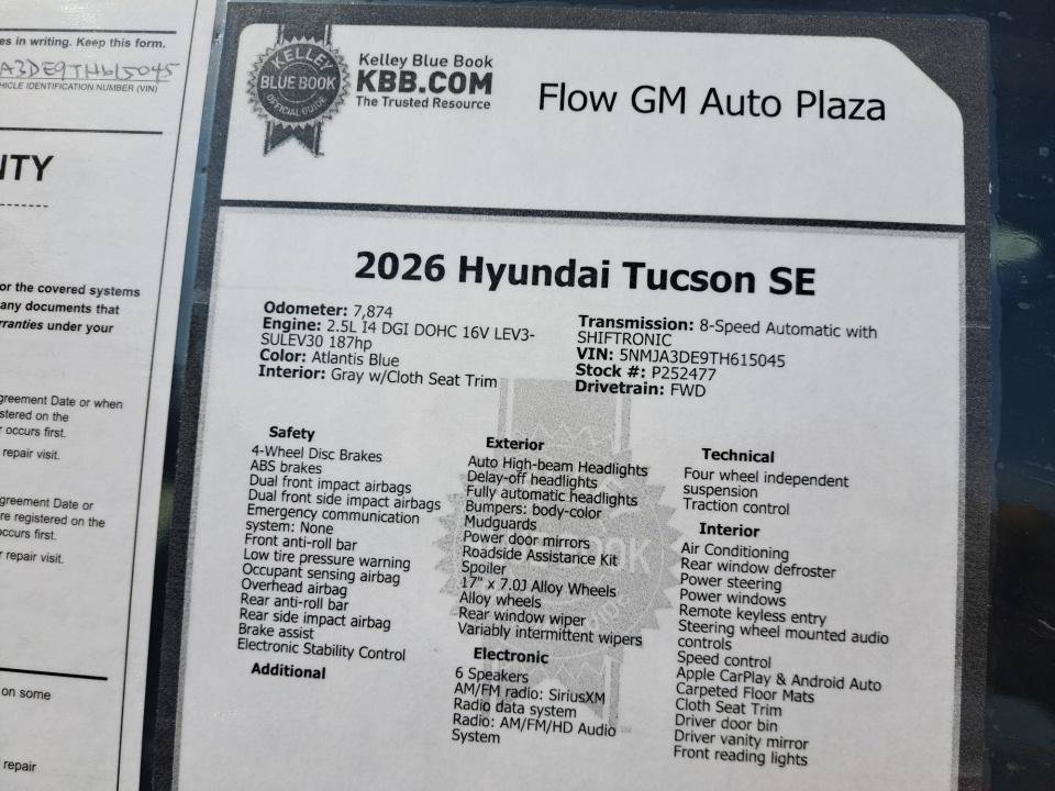 Used 2026 Hyundai Tucson SE FWD image 39
