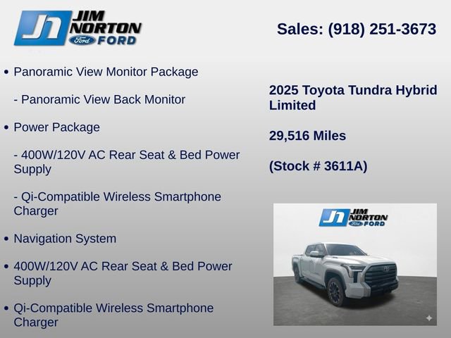 Used 2025 Toyota Tundra Limited image 8