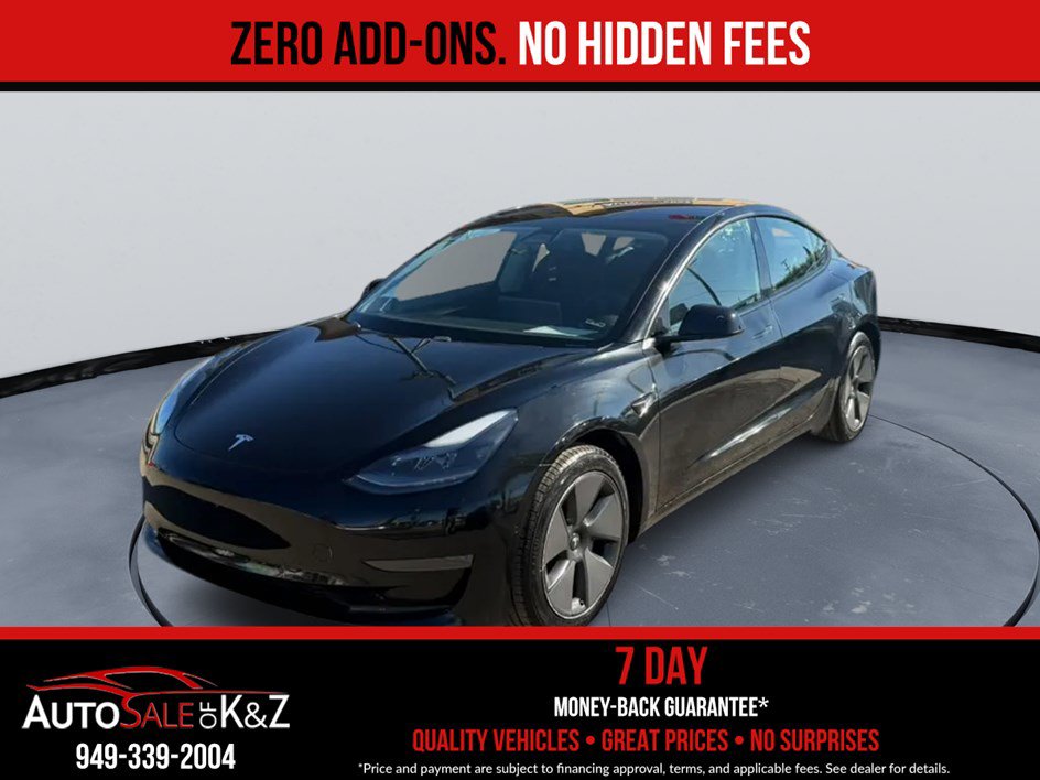 Used 2021 Tesla Model 3 Standard Range Plus
