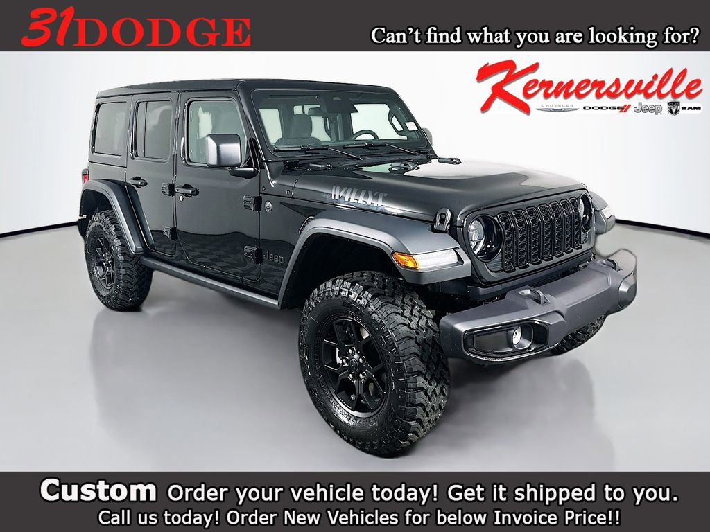 New 2026 Jeep Wrangler Willys