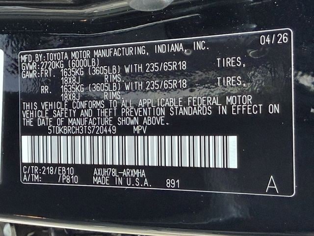 New 2026 Toyota Highlander XLE AWD/4WD image 29