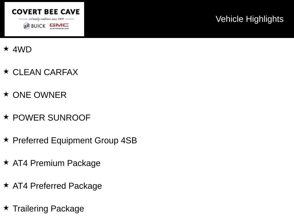 Certified 2026 GMC Sierra 1500 AT4 w/ AT4 Premium Package AWD/4WD image 6
