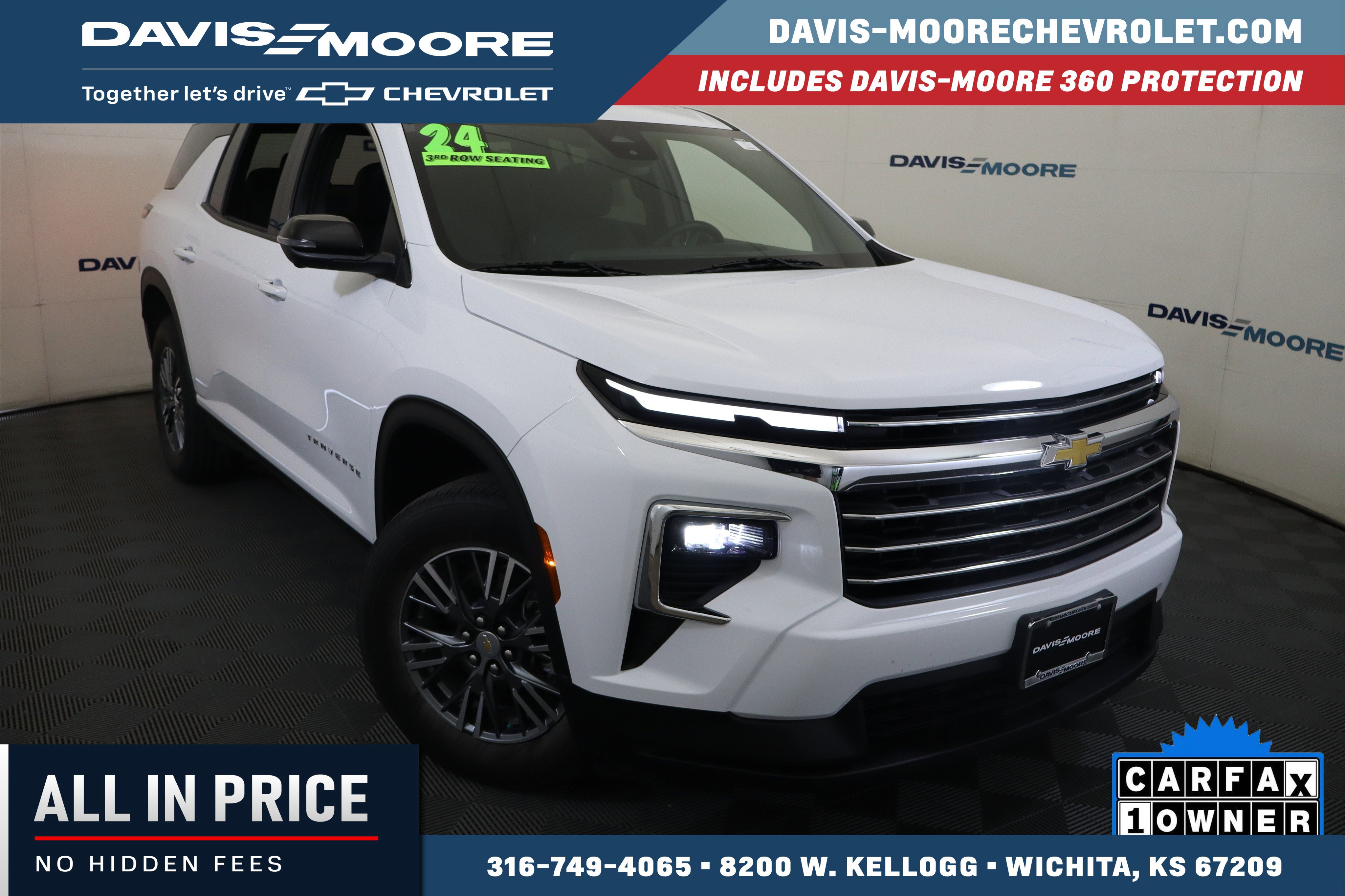 Used 2024 Chevrolet Traverse LT FWD video 1
