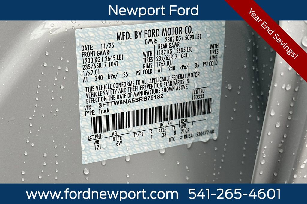 New 2025 Ford Maverick Tremor image 28