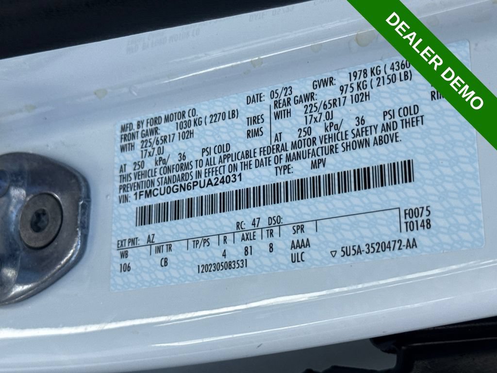 Used 2023 Ford Escape Active w/ Tech Pack #2 FWD image 26