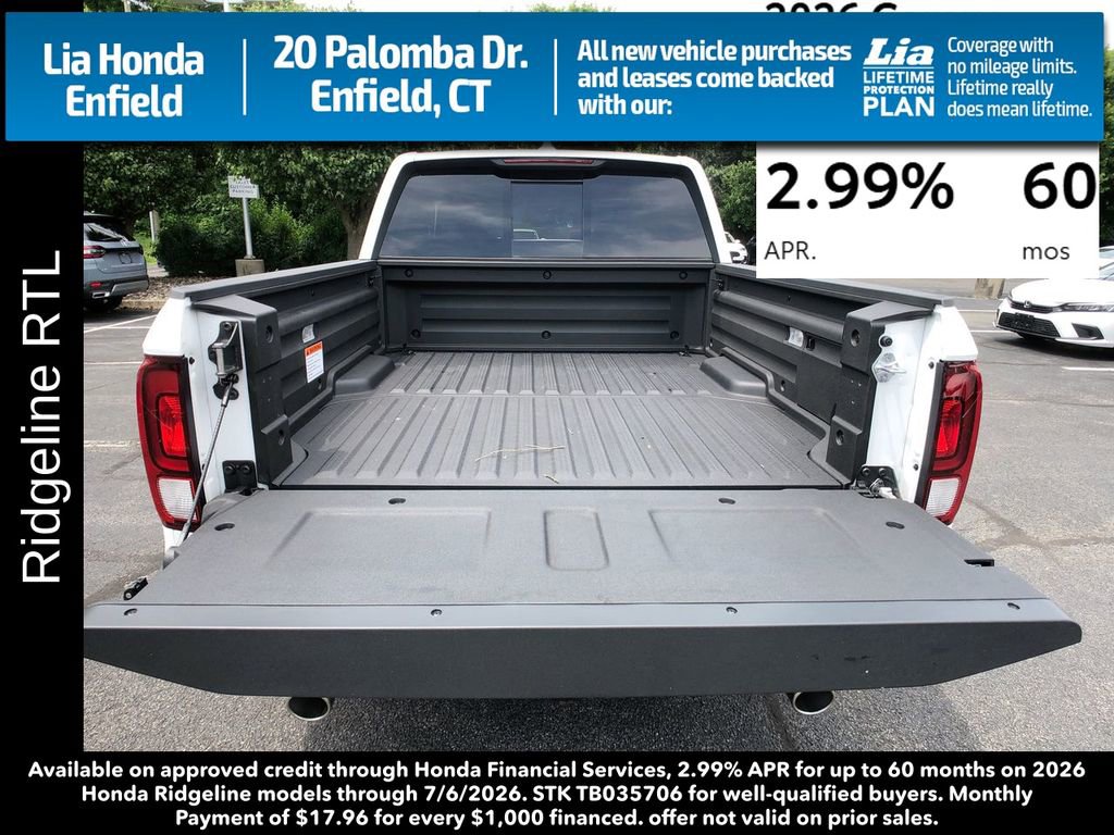 New 2026 Honda Ridgeline RTL image 11