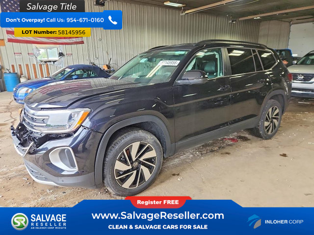 Used 2026 Volkswagen Atlas SE FWD image 1