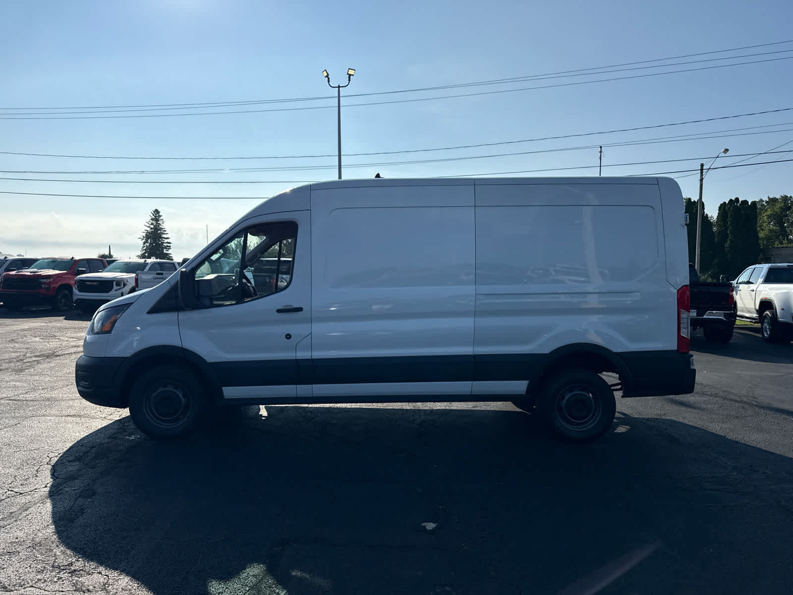 Used 2023 Ford Transit 250 Medium Roof w/ Load Area Protection Package RWD image 2