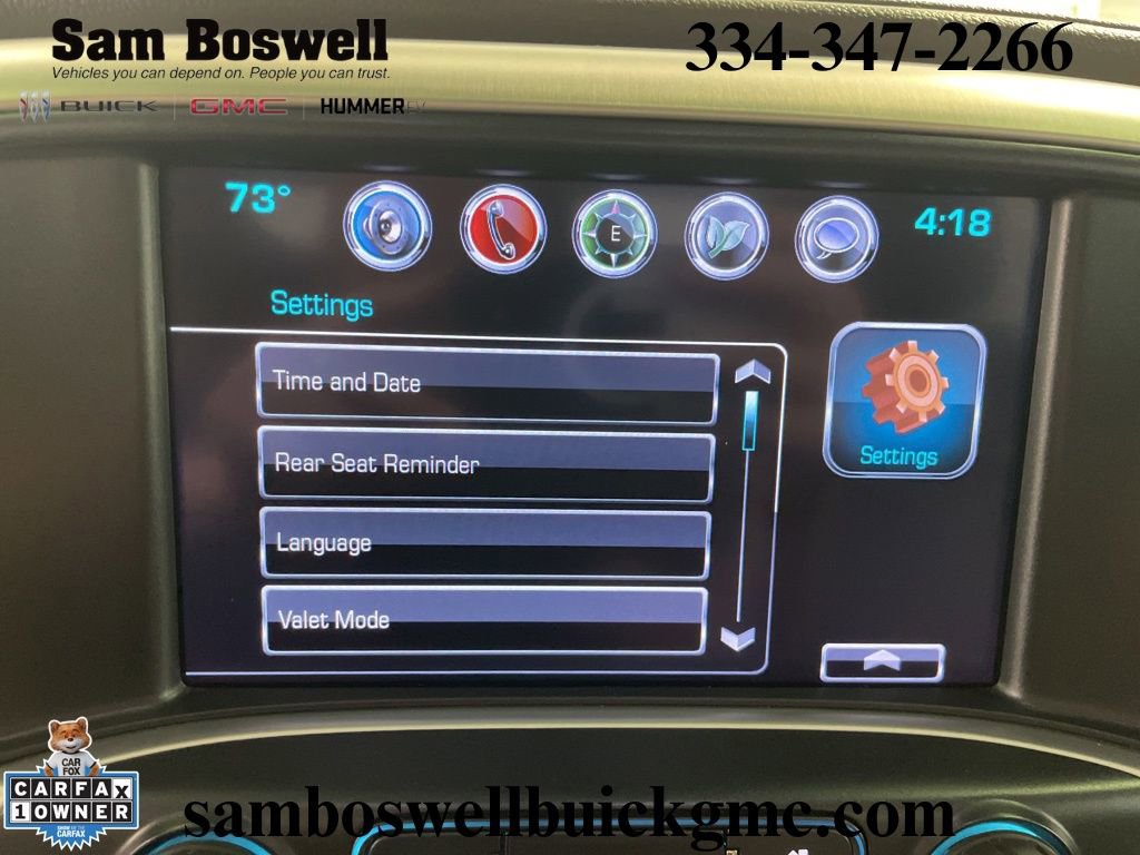 Used 2018 GMC Sierra 1500 SLT w/ Enhanced Driver Alert Package RWD image 14