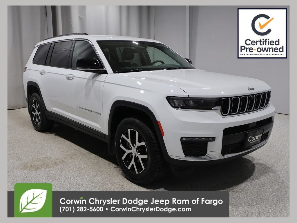 Certified 2023 Jeep Grand Cherokee L Limited w/ Luxury Tech Group II