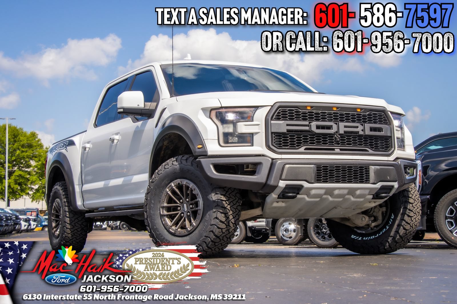 Used 2019 Ford F150 Raptor w/ Equipment Group 802A Luxury AWD/4WD image 1
