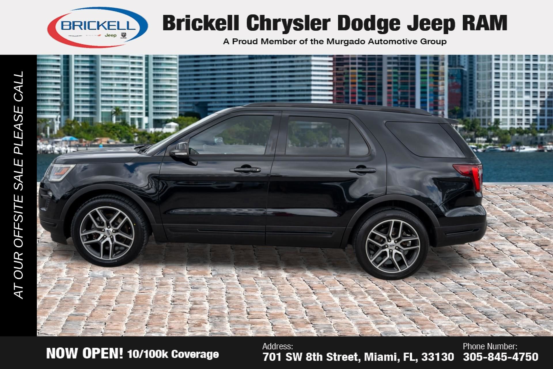 Used 2018 Ford Explorer Sport w/ Equipment Group 401A AWD/4WD image 8