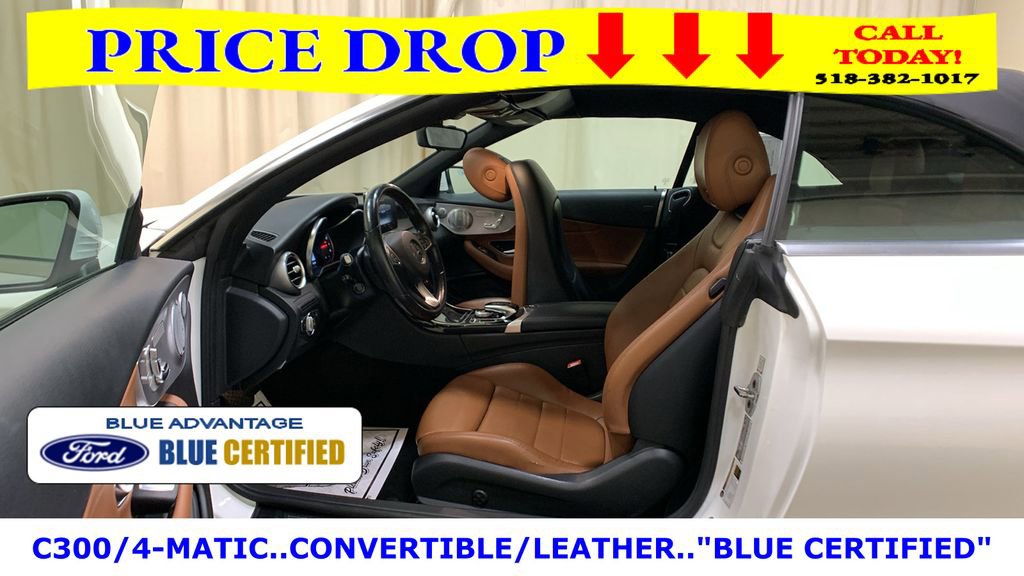 Used 2018 Mercedes-Benz C 300 4MATIC Cabriolet image 21