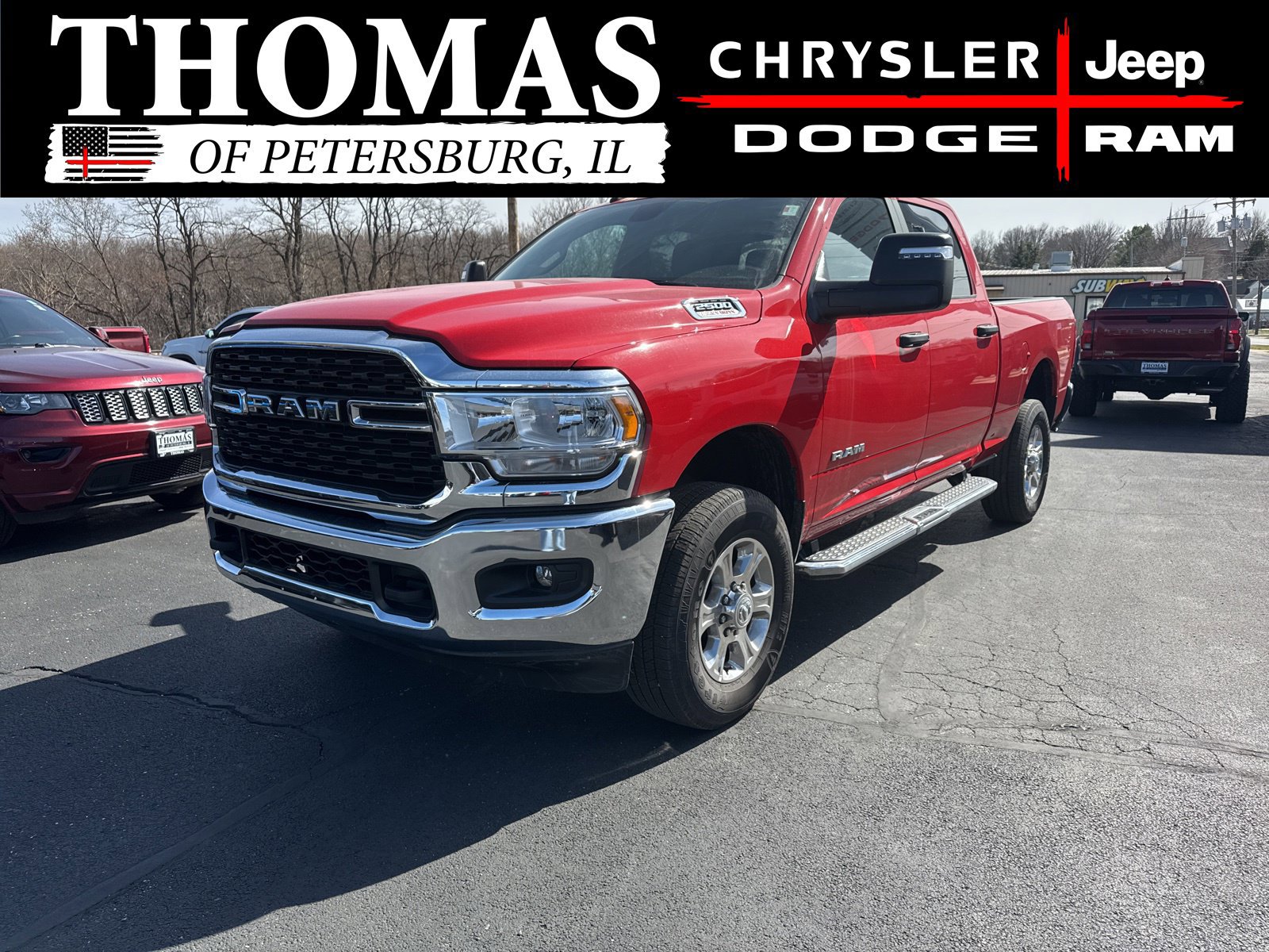 Used 2024 RAM 2500 Big Horn w/ Bed Utility Group AWD/4WD image 3