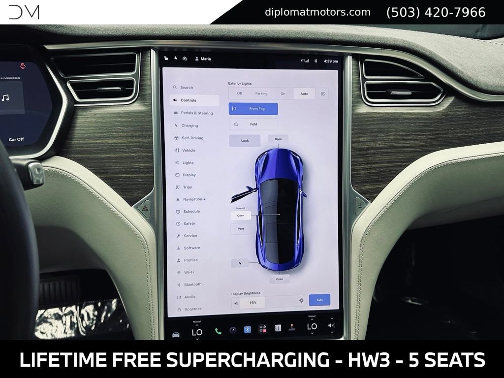 Used 2016 Tesla Model S 60D AWD/4WD image 34